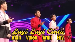 Download lagu Lagi lagi cinta lagu bersejarah buat Arbil, Afan, Valen dan Eby mp3