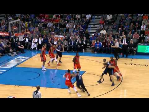 Deron Williams Drives and Dunks | Mavericks @ Thunder | November 22, 2015