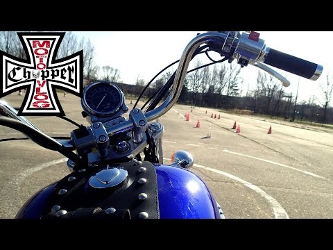 Placowa ósemka chopperem, bilans strat, lepiej w prawo niż w lewo #2