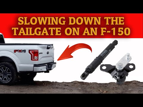 Ford F-150 Tailgate Drop Assist Install and Review - OEM Tailgate Dampener