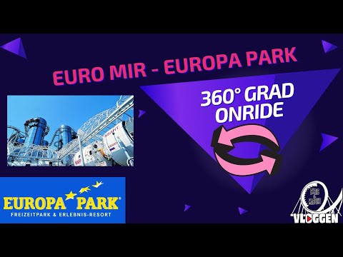 360° Grad Onride EURO MIR / Europa Park / Russland / Achterbahn / Rollercoaster / Achtbaan / Party