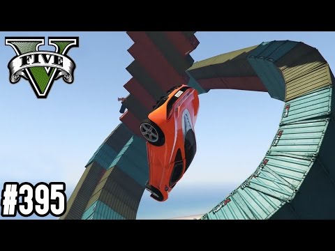 LEGENDÄRER SPIRAL WALLRIDE & NASA DROP ! (+DOWNLOAD) | GTA V - CUSTOM MAP RENNEN