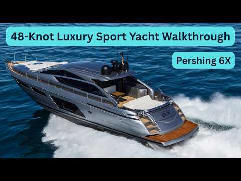 Inside the Pershing 6X — The Ultimate 48‑Knot Luxury Machine