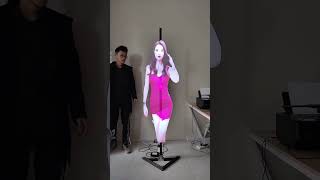 3D hologram fan portrait solution Who wanna date t