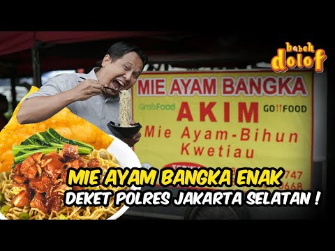 MIE AYAM BANGKA AKIM, RASANYA MANTEP BETUL ...!!!