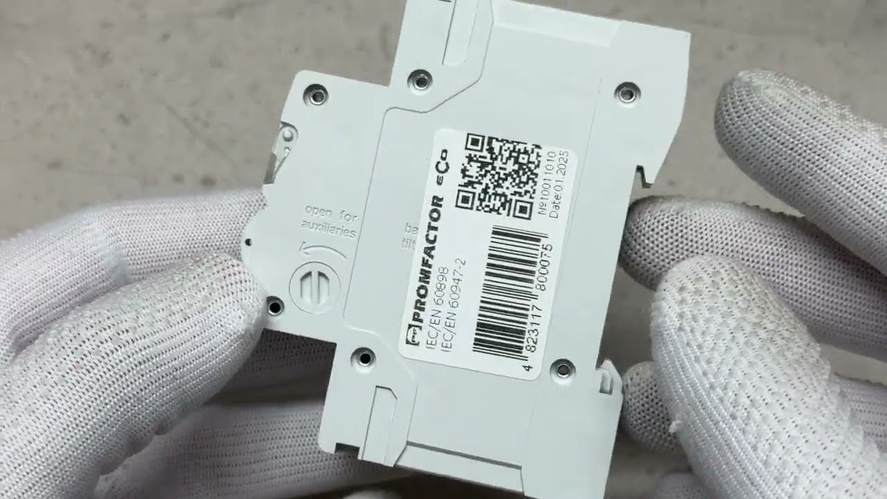 Автоматический выключатель ПРОМФАКТОР ECO FB1-63 1P C 10A 6кА FB1C1010