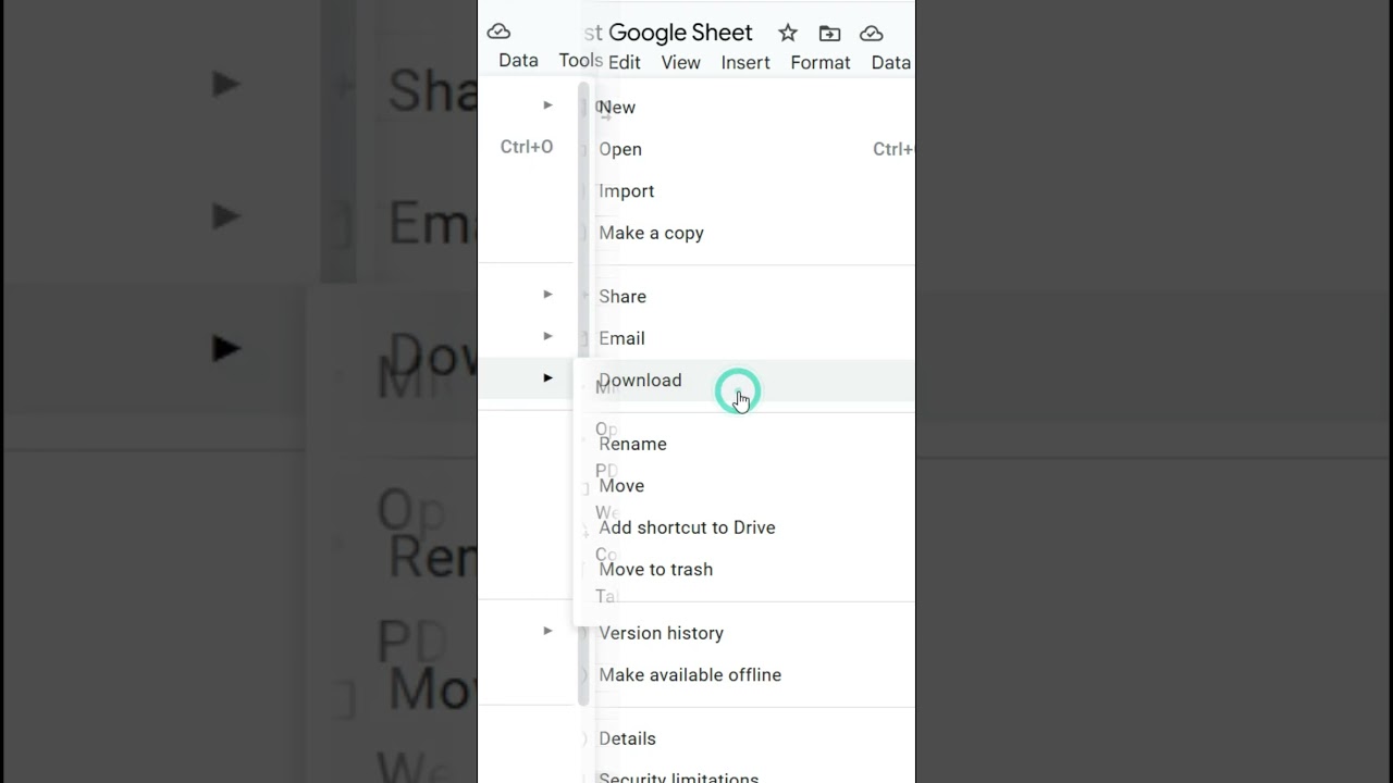 How to Convert Google Sheets to Excel | Download as Excel File