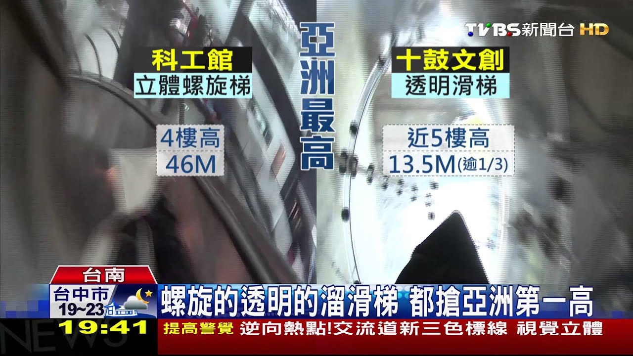 來不及尖叫!挑戰極限滑梯 4層樓高4秒落地