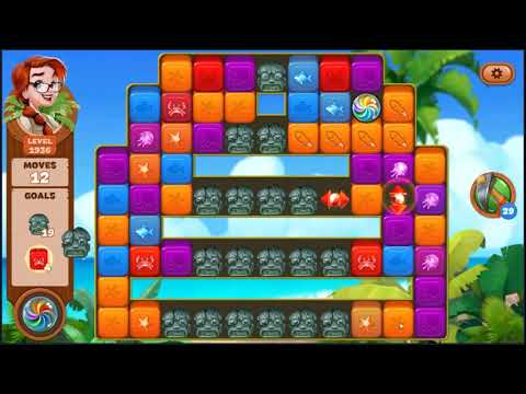 Lost Island Blast Adventure Level 1936 - NO BOOSTERS 🏝️ | SKILLGAMING ✔️