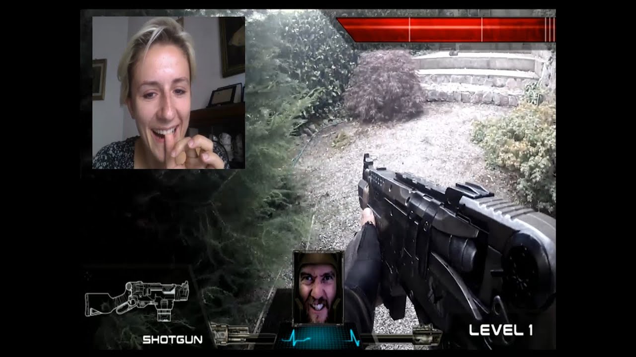 Real Life First Person Shooter (Chatroulette version) - YouTube