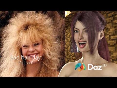 Daz Studio / zBrush: Mad Hair day