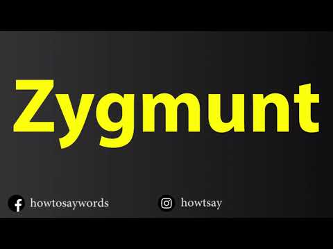 How To Pronounce Zygmunt