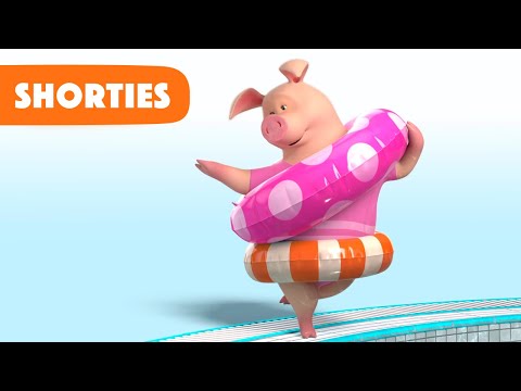 Masha and the Bear Shorties 👧🐻 NEW STORY 🩱 Stylish swim 👙🌊 (Episode 25) 🔔