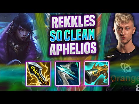 REKKLES IS SO CLEAN WITH APHELIOS! - KC Rekkles Plays Aphelios ADC vs Jinx! | Season 2022