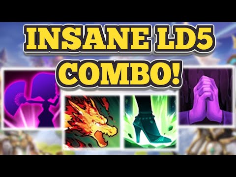 One of The MOST INSANE LD5 Combos I've Seen! Summoners War