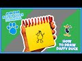 Jon Kim Blue S Clues Drawing How To Draw Daffy Duck
