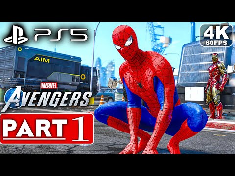 MARVEL'S AVENGERS SPIDER-MAN PS5 Gameplay Walkthrough Part 1 [4K 60FPS] - No Commentary