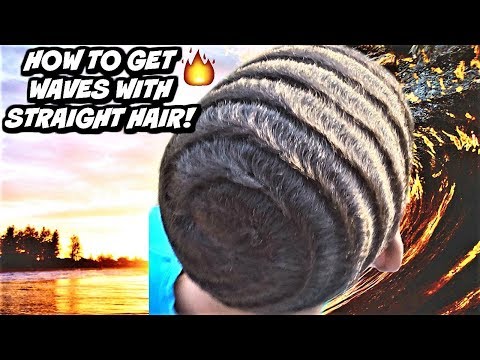 HOW TO GET 360 WAVES WITH STRAIGHT, FINE, OR CAUCASIAN HAIR!!! Video