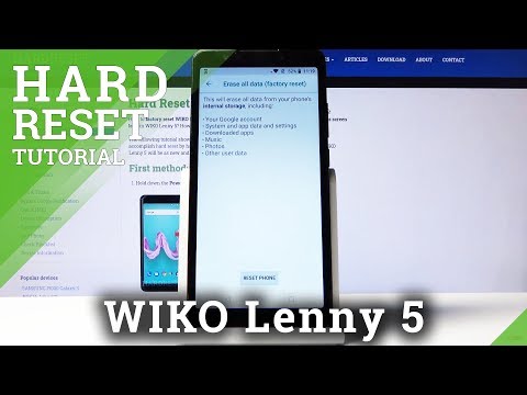 Hard Reset WIKO Lenny 5 – Factory Data Reset