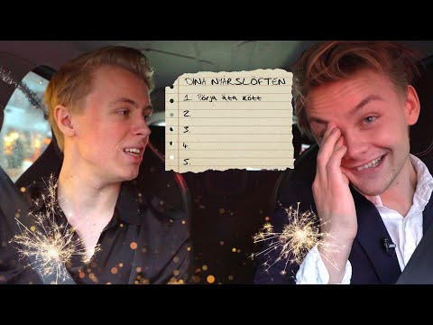 Vi bestämmer varandras nyårslöften