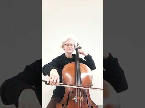 60 études du jeune violoncelliste 🏋🏻‍♀️, n°8, #1 ✈️tranquillement