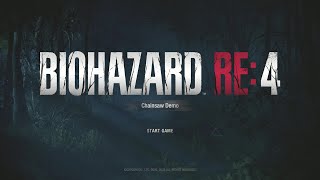 【バイオハザードRe4】体験版をプレイしてみた