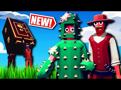 I Unlocked ALL SECRET UNITS Of The *NEW* Wild West Faction In TABS!