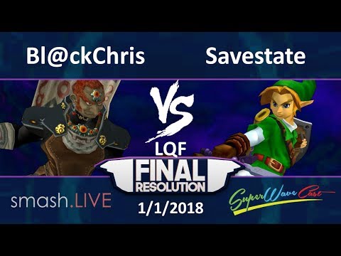 Final Resolution LQ - s.L | Savestate (Link) vs. Bl@ckChris (Ganondorf)
