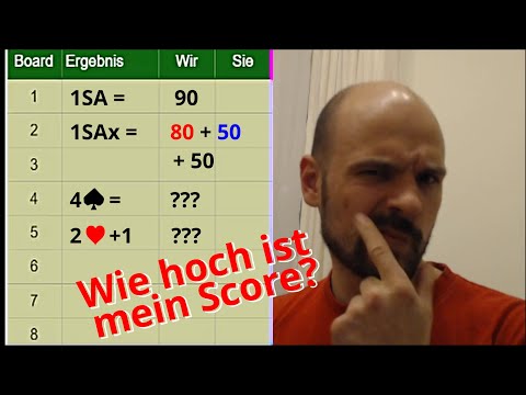 Bridge Scores: Höhere Mathematik? - Bridge Tutorials #5