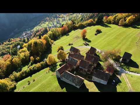Stavoli di Orias - Pesariis - Prato Carnico - Autunno - Drone