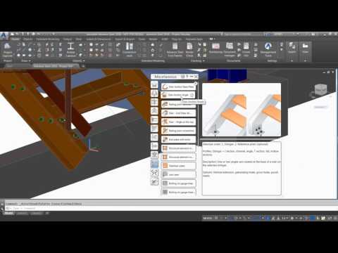 Getting Started with Advance Steel: Part 15 - Adding stair angle anchor joint
