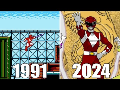 Evolution of Power Rangers Games [1991-2024]