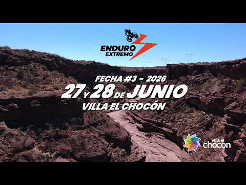 Spot Fecha #3 en Villa El Chocón 27-28/6/2026 Enduro Extremo by SOLIDO Digital