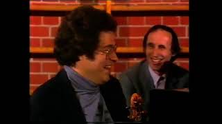 Download lagu Students including children ask Itzhak Perlman. Munich, Germany, 1982 mp3