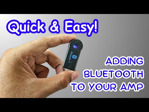 Easiest Way to Add Bluetooth to Your Audio Amplifier