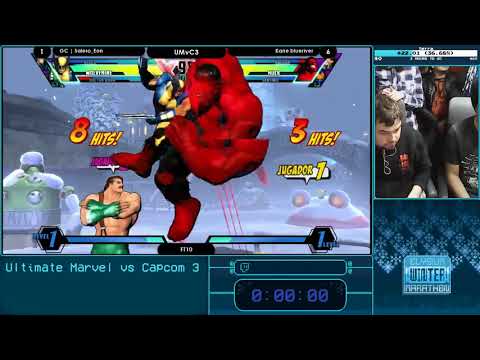 Elysium Winter Marathon - Ultimate Marvel vs Capcom 3 - Kane Blueriver vs Salero_Eon
