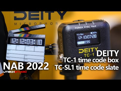 Maybe the best timecode device I know so far - DEITY TC-1/TC-SL1 timecode box/Slate  | NAB 2022