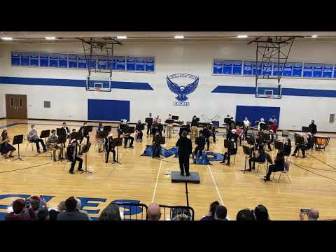Memorial Parkway JH Honors Band - 20 Carols In 2 Minutes
