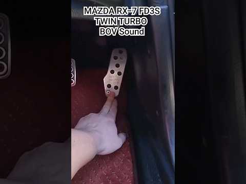 Thumbnail for Mazda RX7 FD3S Efini Twin Turbo Bailey's Blow off valve Sound! by rx7, Mazda