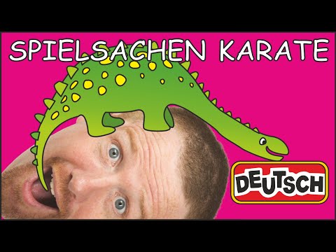 Spielsachen Karate | Magisch Deutsch Sprechen Lernen | Steve and Maggie Deutsch