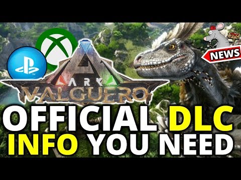 ARK: VALGUERO RELEASE INFO CREATURES AND MORE! RIDEABLE DEINONYCHUS