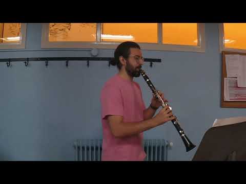 Homenaje a Bach (Bela Kovacs). Iván Camacho. Clarinete