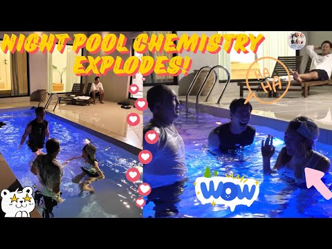 😂✨ Can’t Stop Laughing! Jang Ki-yong & Ahn Eun-jin Go Wild in Night Pool Scene