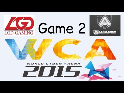 LGD Gaming vs Alliance - Game 2 - WCA 2015 Grand Final - Highlights