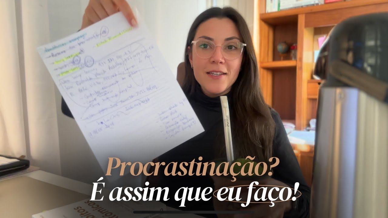 um dia de procrastinação produtiva [vlog]