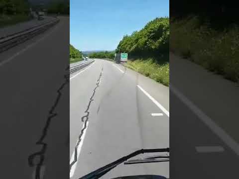 Routier Lituanien ivre hop trans qui met la vie des autres en danger #routier #payer de l'est