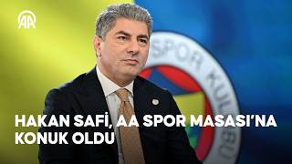Fenerbahçe Kulübü Başkan Adayı Hakan Safi, AA Spor Masası'nın konuğu o