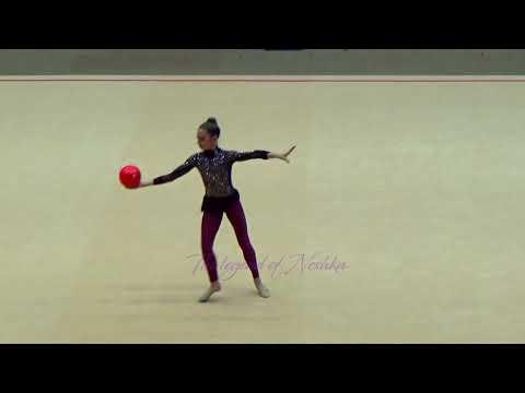 Hélène DECONNINCK (FRA) ball - 2016 Corbeil junior AA