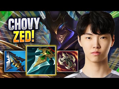 CHOVY IS A GOD WITH ZED! - GEN Chovy Plays Zed MID vs Irelia! | Season 2023