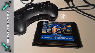 Sega Genesis / Megadrive Multi Game Card / Cart / Cardridge Review / Fake China Everdrive Flashcard.